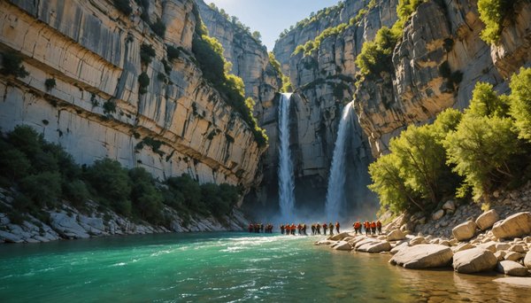 Parcours canyoning ardeche : sensations nature garanties