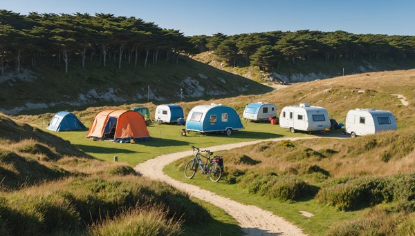 Le charme du camping en Bretagne Sud à Concarneau
